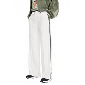 NEW MARC CAIN jersey trouser pants in off white